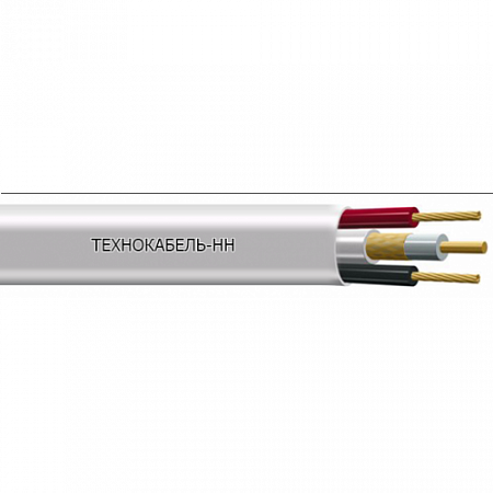 Технокабель-НН КВК-В 2х0.5 Предназначен для передачи видеосигнала с одновременным подключением питания. Состоит из коаксиального радиочастотного кабеля с волновым сопротивлением 75 Ом в комбинации с двумя проводами питания диаметром 0,5мм объединённых под одной оболочкой. Для внутренней прокладки в оболочке из ПВХ пластиката белого цвета, температура эксплуатации - от - 40°С до +70°С.